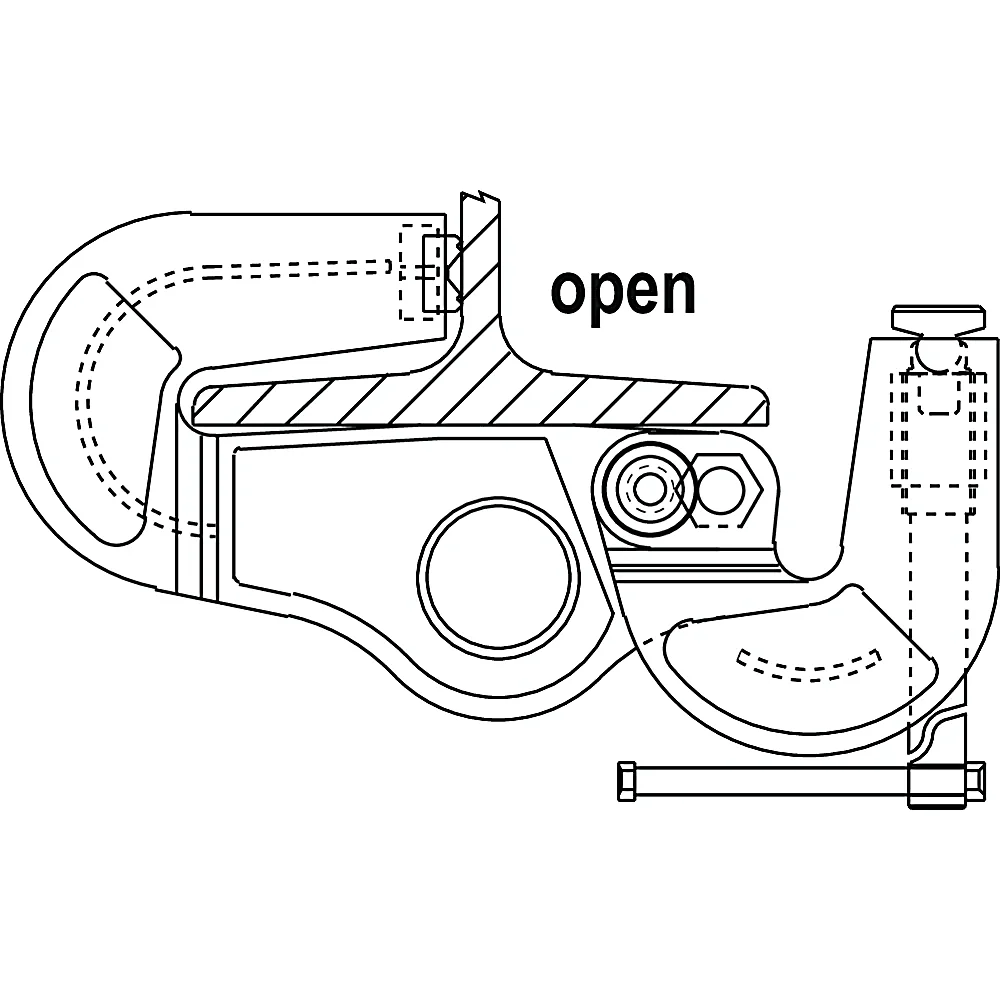 PINCE A POUTRE - USC SUPERCLAMP - REMA