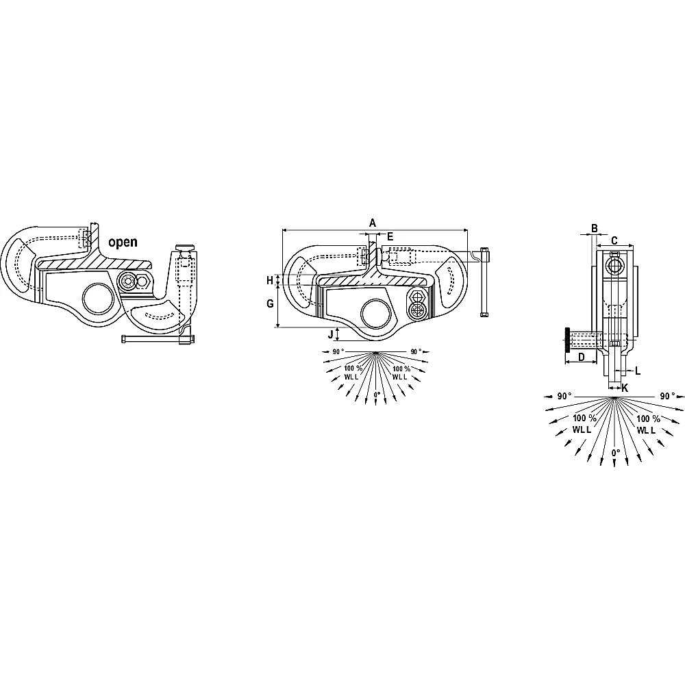 PINCE A POUTRE - USC SUPERCLAMP - REMA