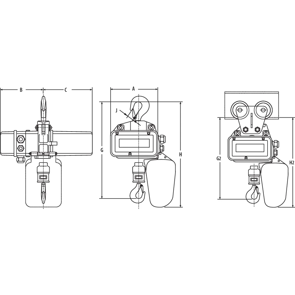 PALAN ELECTRIQUE - SR - REMA | 230V