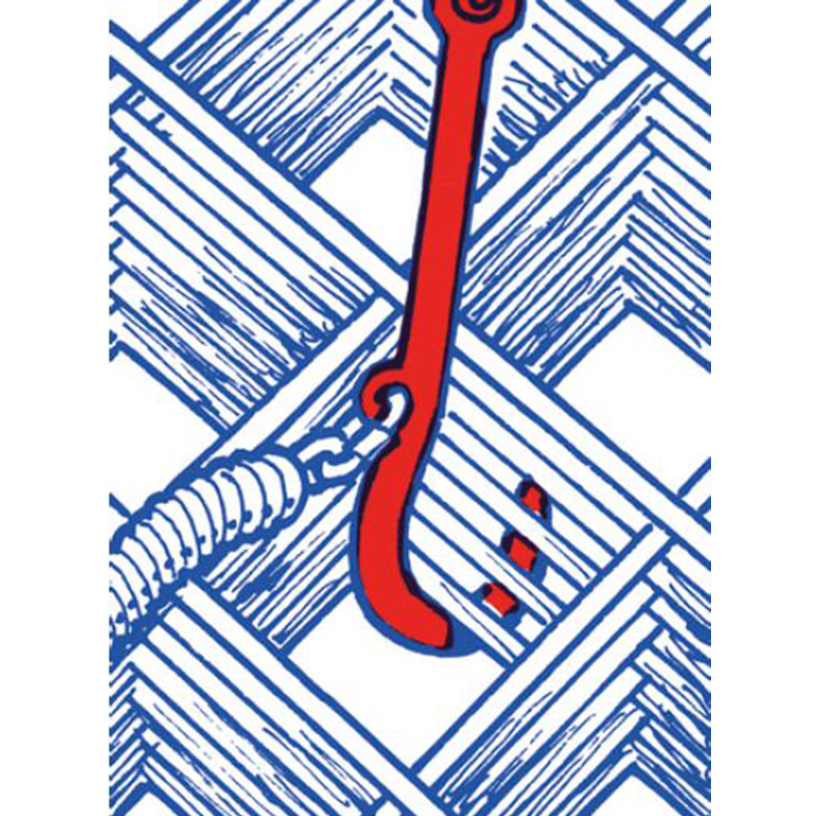 CROCHET POUR TREUILLIS (4 PCS)
