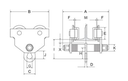 CHARIOT MANUEL INOX - 118 - REMA