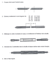 MANCHON DE RACCORDEMENT A COLLER POUR AIGUILLE TIRE-CABLE