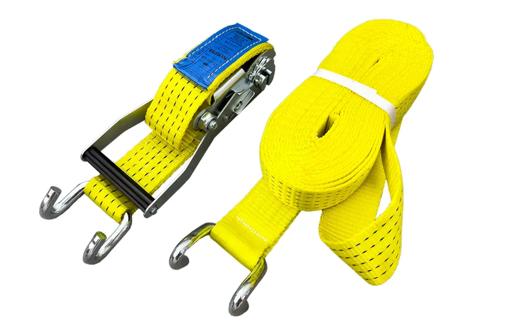 SANGLE D'ARRIMAGE TENDEUR ET CROCHETS *DE*| 50mm | TMU: 2500/5000 kg | L: 9 m