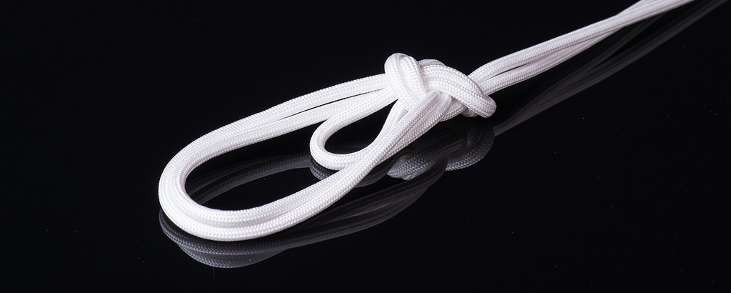 CORDELETTE DYNEEMA - COUSIN | Ø 5,5 mm | Blanc