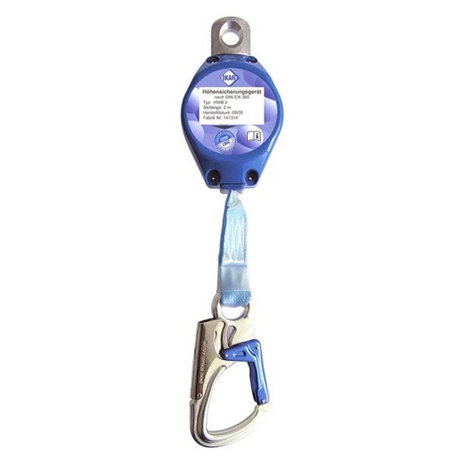 ANTICHUTE A RAPPEL AUTOMATIQUE A SANGLE - HWB - IKAR | L: 1,8 m