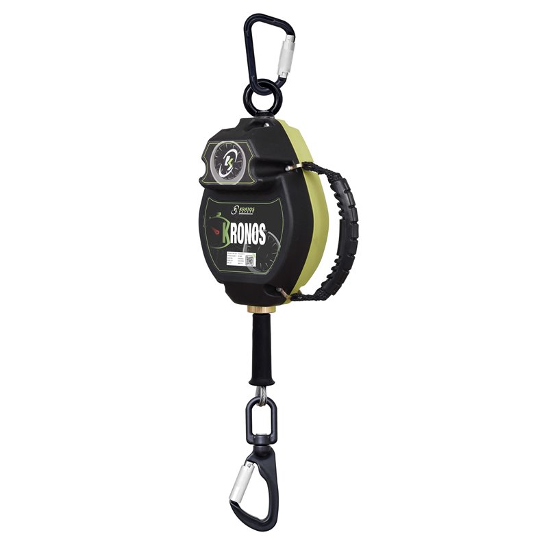 ANTICHUTE A RAPPEL AUTOMATIQUE A CABLE - KRONOS - KRATOS | L: 10 m