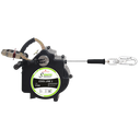 LIGNE DE VIE TEMPORAIRE HORIZONTALE RETRACTABLE A CABLE POUR 2 UTILISATEURS - COOL LINE 1 - KRATOS | L: 18 m