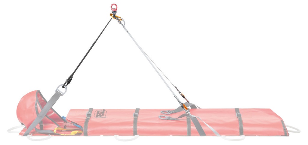 BRIDE POUR CIVIERE NEST - STEF - PETZL