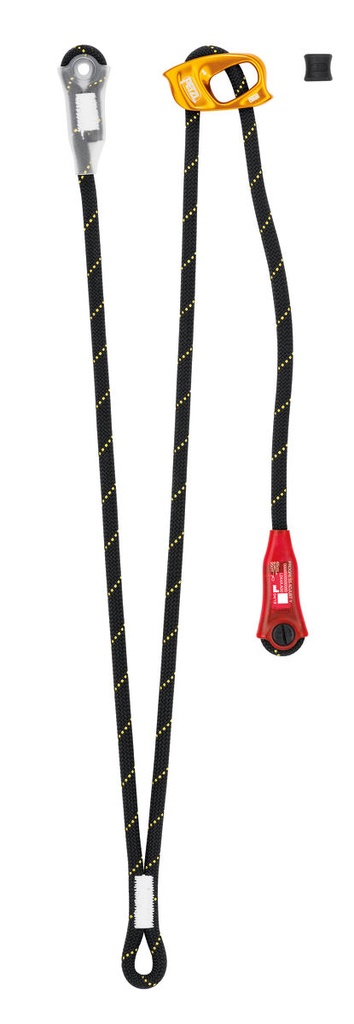 LONGE DOUBLE DE PROGRESSION REGLABLE - PROGRESS ADJUST Y - PETZL