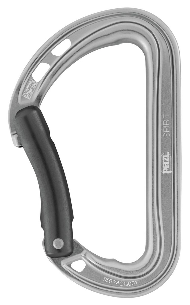 MOUSQUETON - SPIRIT - PETZL | Doigt courbé