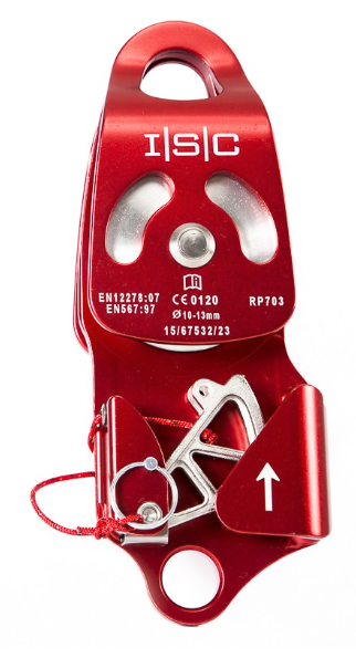 POULIE DOUBLE AVEC BLOQUEUR - ISC - PORTABLE WINCH | Rupture: 4079 kg