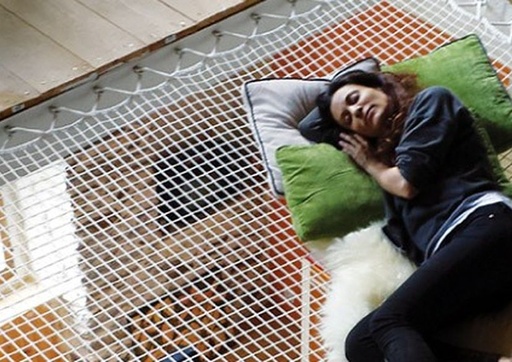 FILET DE VIDE SUR MESURE | Ø5 mm | Maille: 45 mm